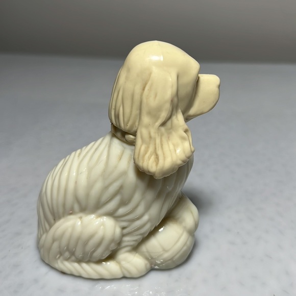 Vintage Avon Patchwork Bottle. Cocker Spaniel empty - Picture 4 of 6